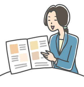 イラスト 内装選び